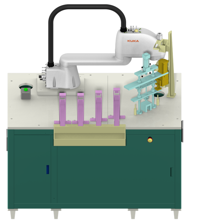 Spring selector automation machine