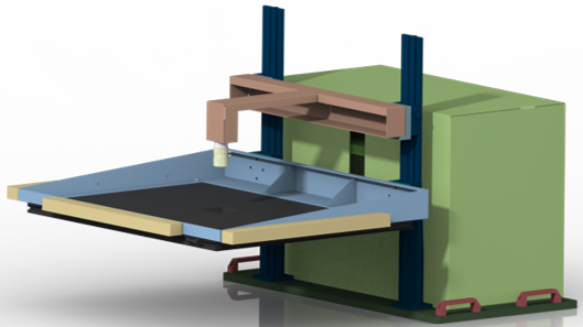 Vision detector automation machine
